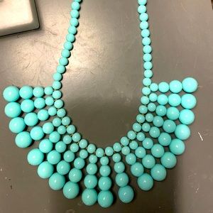 J.Crew turquoise necklace